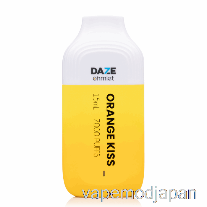 Vape Mod 7 Daze Ohmlet 7000 使い捨てオレンジキス